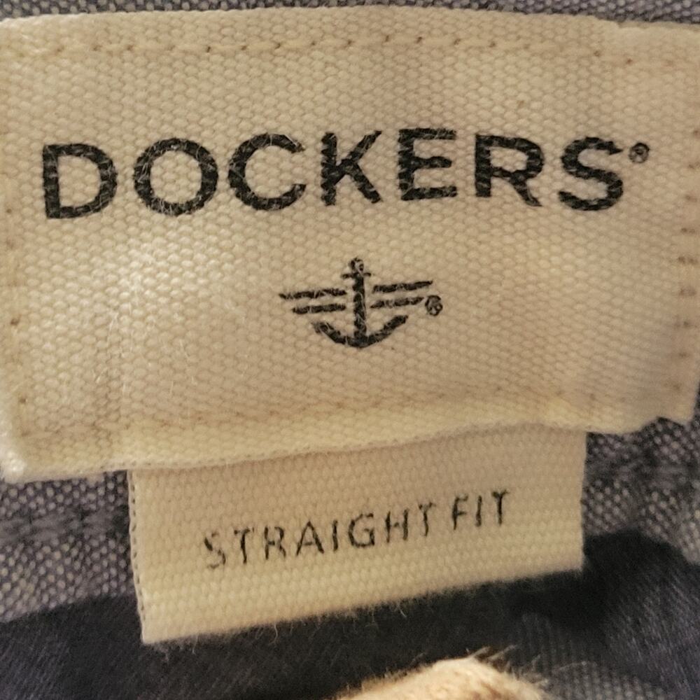 Dockers by Levi Men Pants Straight Fit W34 L29 Blue Color CA00342‎